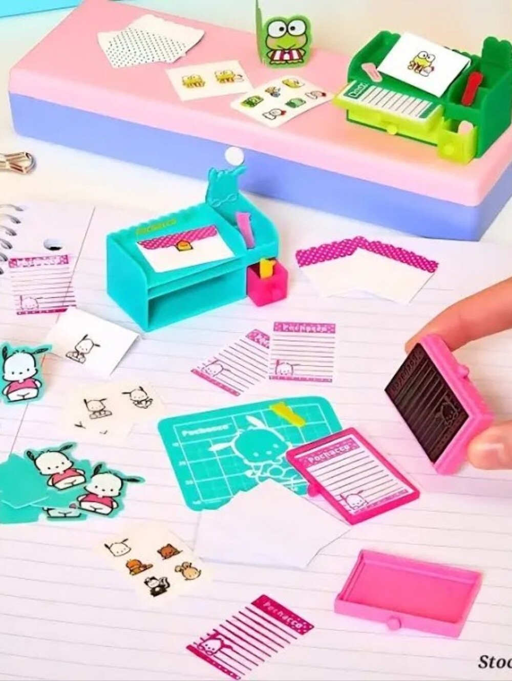 Miniverse Hello Kitty & Friends POCHACCO Stationary Set